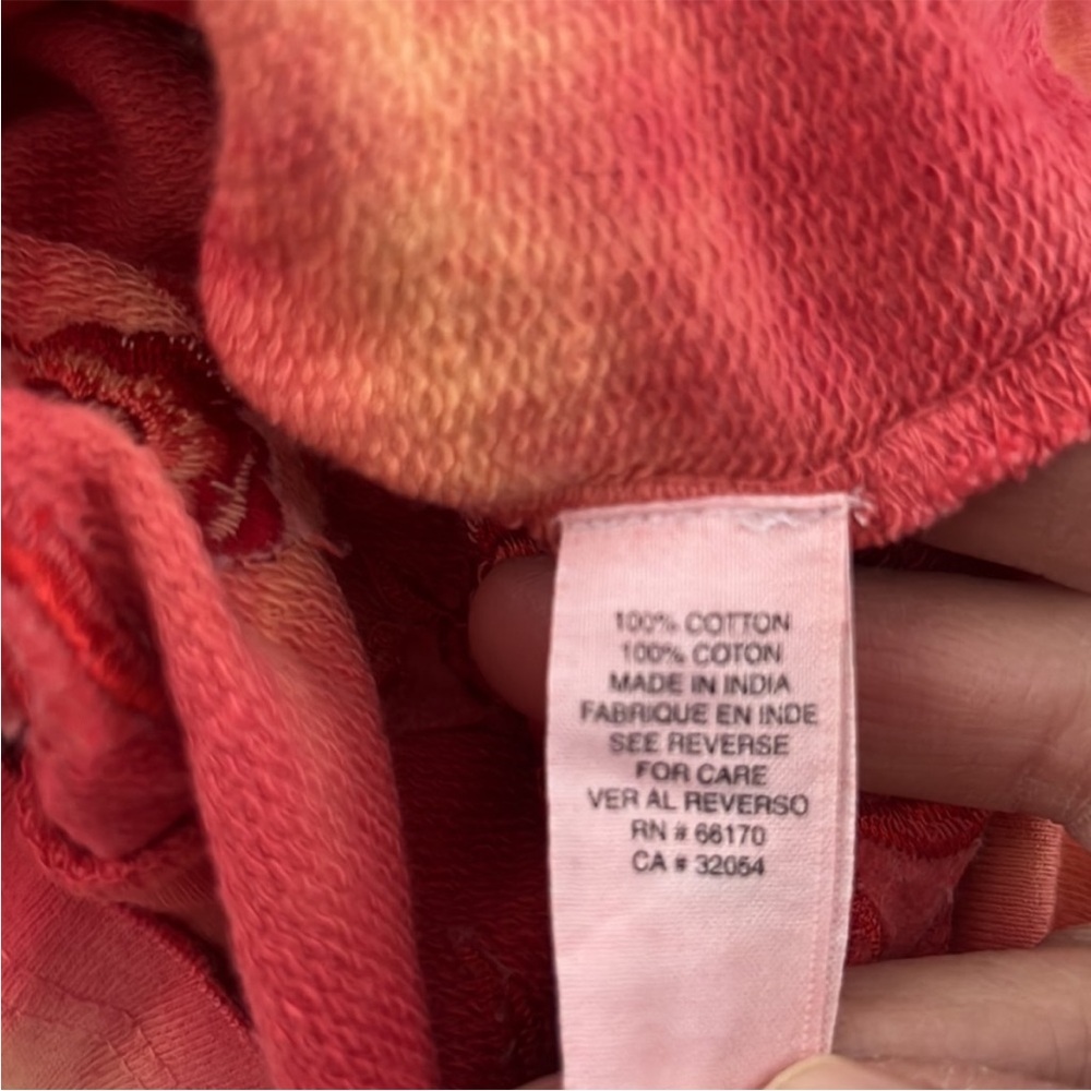 EUC Free People Embroidered Tie Dye Zip
Front Hoodie - Picture 9 of 12